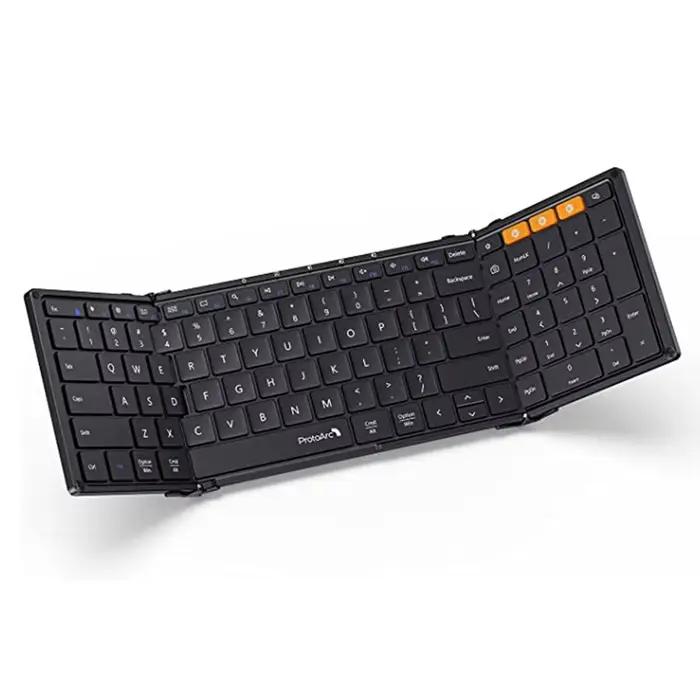 Protopériphérie-Mini clavier sans fil Bluetooth XK01, pliable, portable, Windows, iOS, Android, tabl