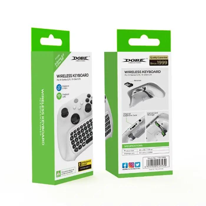 Clavier sans fil ChatPad pour Xbox One, clavier de type rapide avec récepteur USB pour manette de je