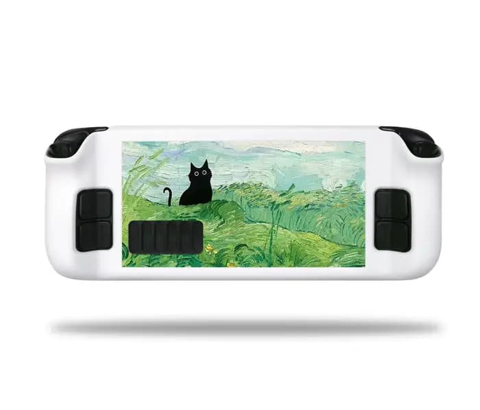 Étui pour Console Steam Deck, rose et bleu, housse de protection rigide pour PC, anti-rayures, antid