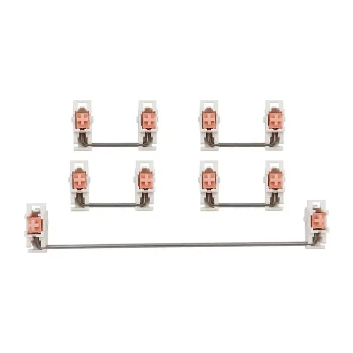 Stabilisateur monté sur plaque pour clavier mécanique personnalisé, aucun stabilisateur OEM, fil d'a
