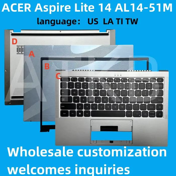 Acer N23G2 clavier AL14-51M-57H1 ACER Aspire Lite 14 AL14-51M AL14-51 AL14-51M-57BN AL14 51M coque d