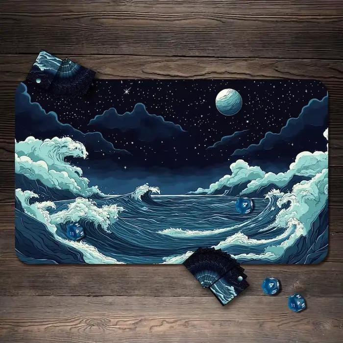 Tapis de jeu Ocean Star tapis de jeu 24 "x 14", accessoire MTG dessus de Table tapis de bureau de je