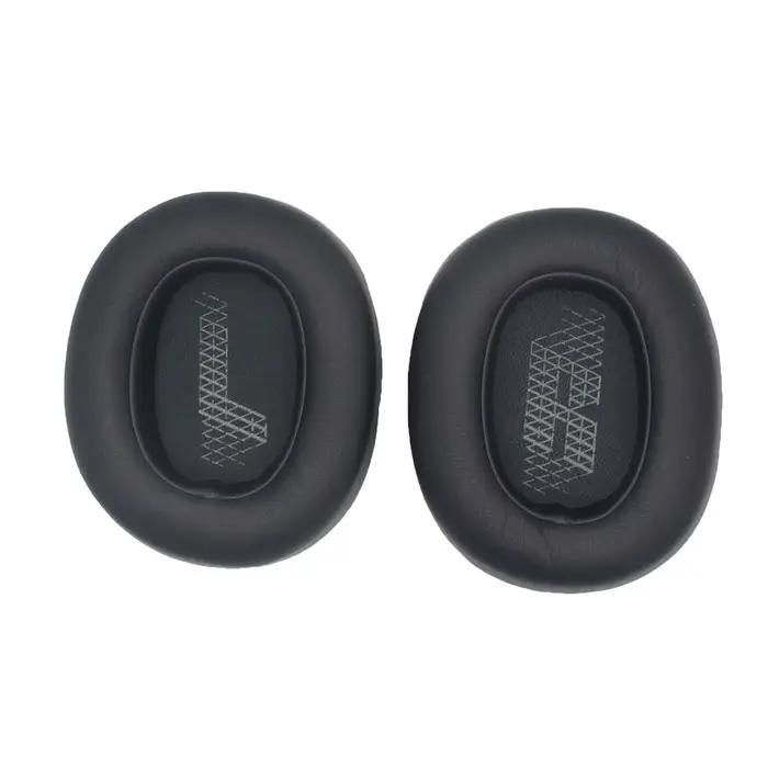 Cache-Oreilles Noirs pour JBL Live 650BTNC 660 E65BTNC Duet NC Sauna, 2 Pièces
