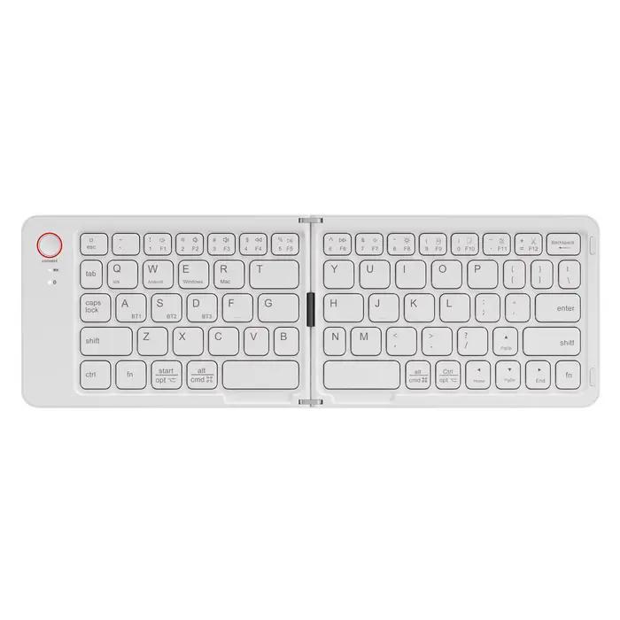 Clavier sans fil clavier pliant clavier Bluetooth Portable Mini clavier pliable pour Windows Android