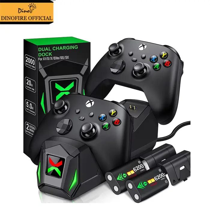 Chargeur de contrôleur pour Xbox Seires X/Xbox Seires S, avec 2 batteries, Station de charge rapide 