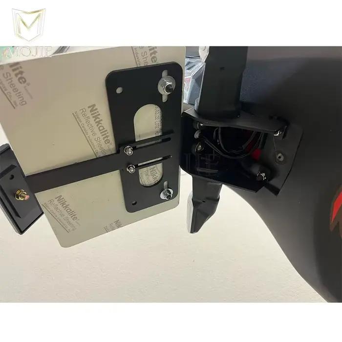 Support de plaque d'immatriculation de moto, réflecteur arrière étendu, pour Honda CBR125R CBR125RR 