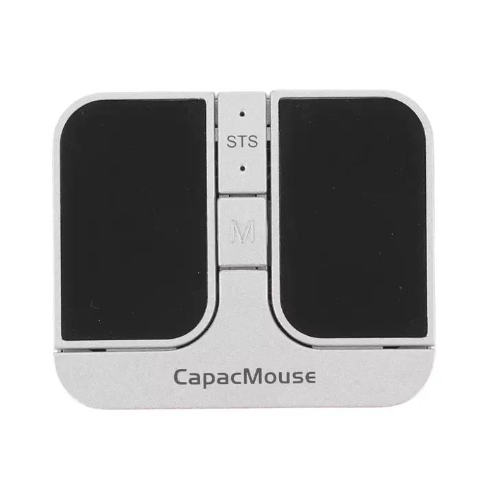 Souris silencieuse portable 3 modes BT 5.2/2.4G/USB, mini souris capacitive, souris d'ordinateur, 3 