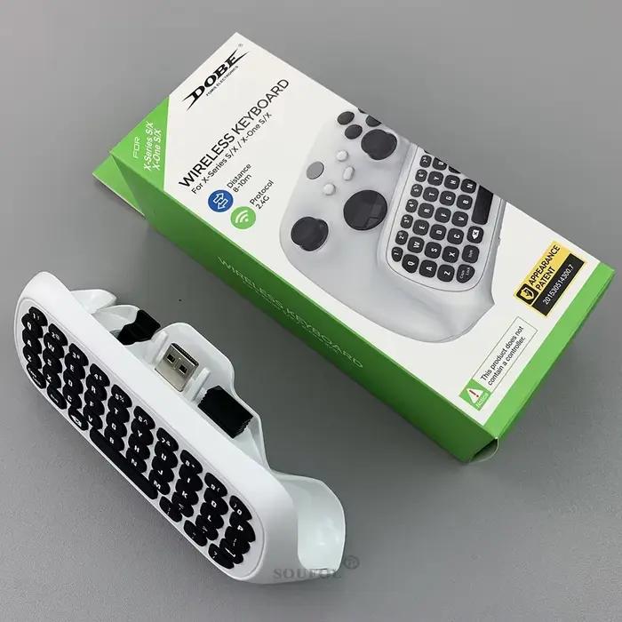 Mini clavier de jeu sans fil pour Xbox Series X et S, ChatSub avec audio et prise casque, accessoire