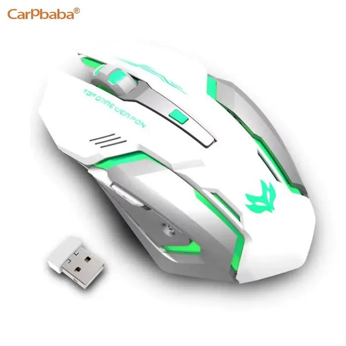 PT1T1 souris de jeu rose souris sans fil 2.4G souris d'ordinateur muet mignon rétro-éclairage USB so