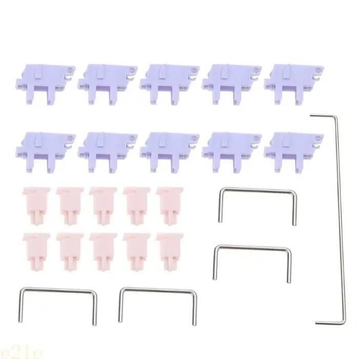 Ensemble stabilisateurs clavier mécaniques E21E, pour claviers à disposition 61 104 108 améliore l'e