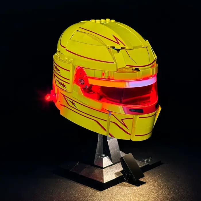 Kit d'éclairage LED LYBMTWF compatible avec le modèle de casque Lego 43022 (ne comprend pas les briq