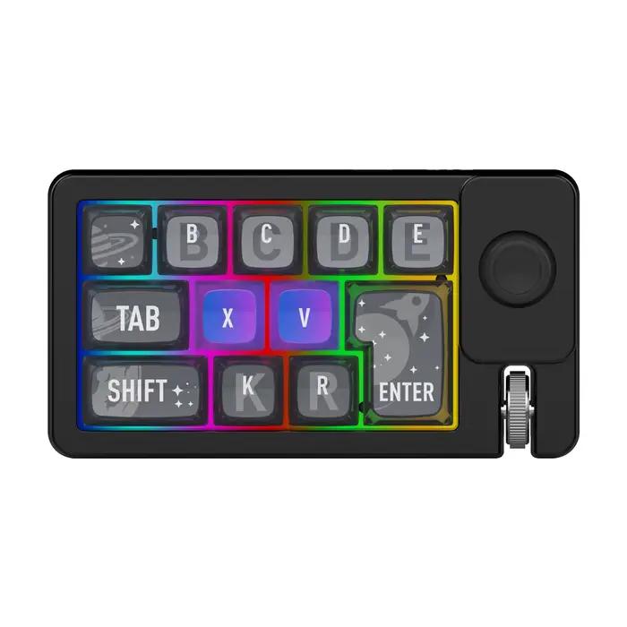 W910 clavier sans fil 12 touches pour PC/Mac/ordinateur portable avec Macro Programmable mécanique T