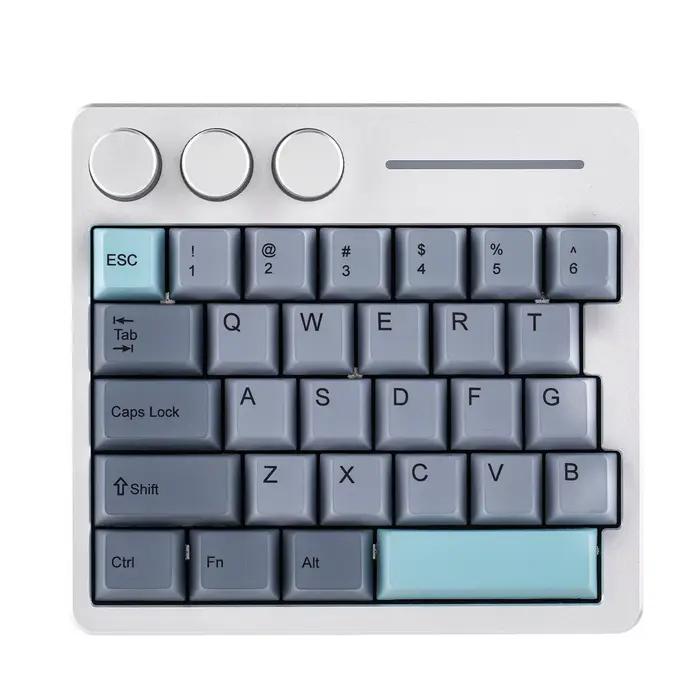KiiBOOM Cybrix 29 29 touches + 3 boutons clavier de jeu magnétique à effet Hall filaire rapide CNC e