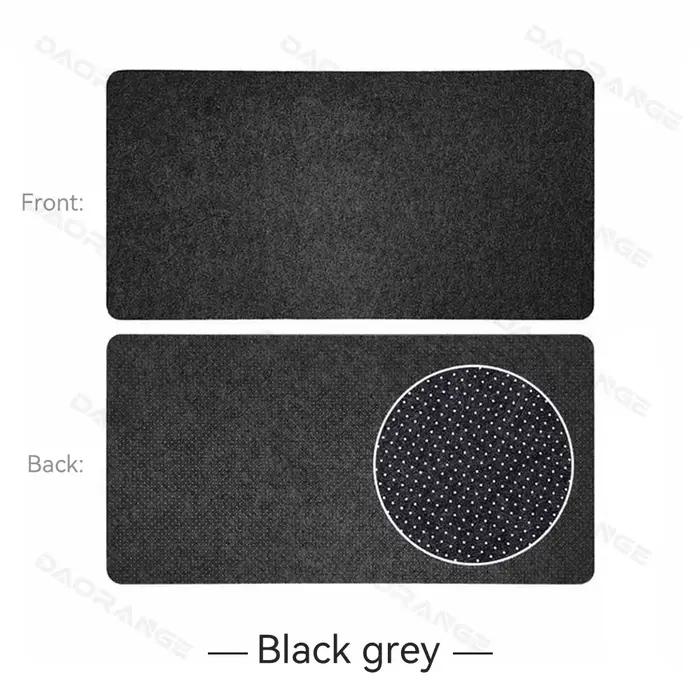 Tapis de souris en feutre de laine multi-tailles, protection de bureau pour ordinateur, tapis antidé