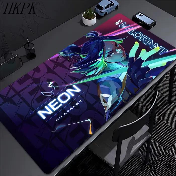 Valorant tapis de souris de jeu 90x40 ordinateur HD personnalisé nouveau tapis de souris avec Locked