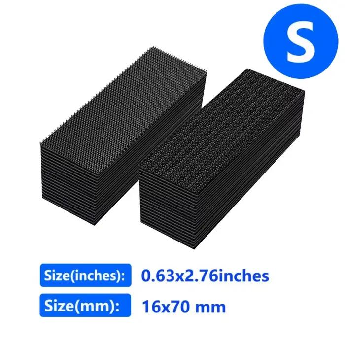 Autocollants de fixation de tapis, ruban adhésif Double face haut, attache auto-adhésive à crochet e