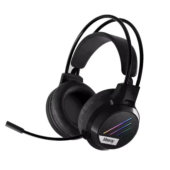 Goldpo H19 casque de jeu 7.1 son Surround virtuel casque avec Microphone casque stéréo vibrer pour o