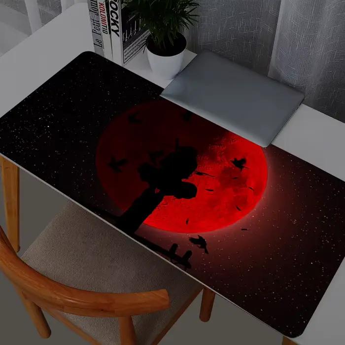 Naruto Itachi Uchiha tapis de souris Gamer PC ordinateur grand 900x400 XXL tapis de bureau clavier A