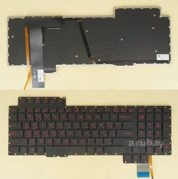 Clavier AR GK BE CA EF pour Asus V153062AS1 V153062AK1, 0KNB0- E601AR00 E610GR00 E610BE00 E610CB00 0