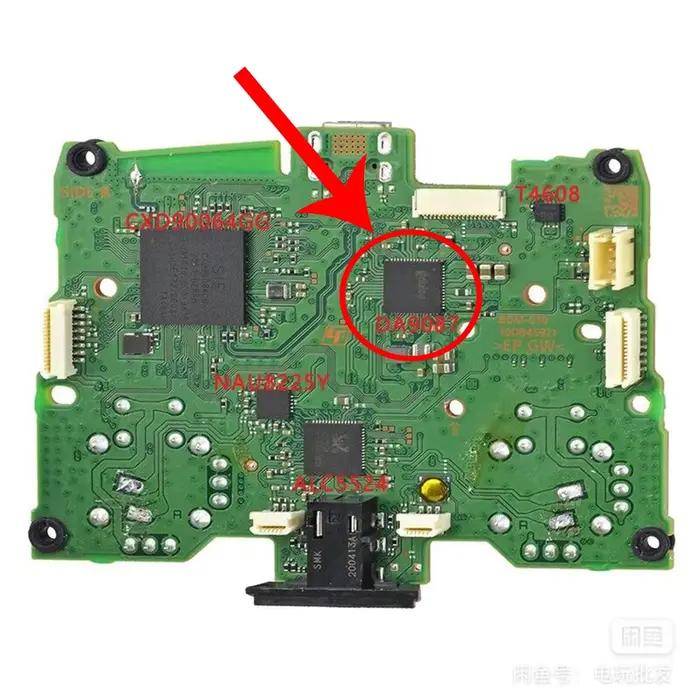 1 pc original DA9087 QFN pour contrôleur PS5 carte mère IC puce gestion de l'alimentation ic