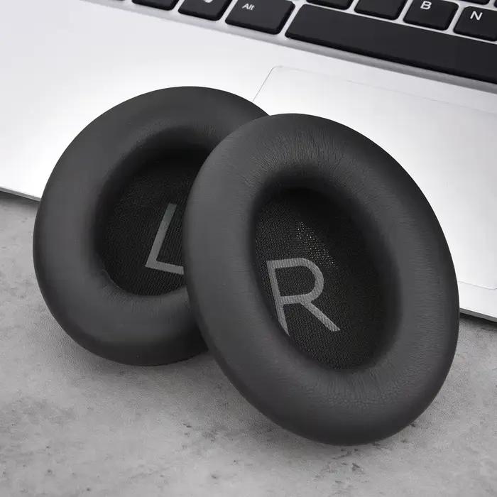 Coussinets d'oreille pour casque Bose QC45, coussin de téléphone de sauna, coussinets en mousse, cac