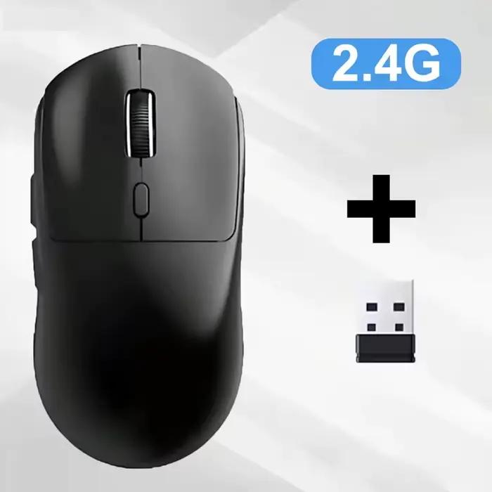 Souris de jeu sans fil, haute performance 2,4 G avec DPI réglable et batterie rechargeable