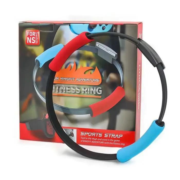 Sangle de jambe élastique réglable HOT pour Nintendo Switch, bande de sport de 60 cm, anneaux de mai