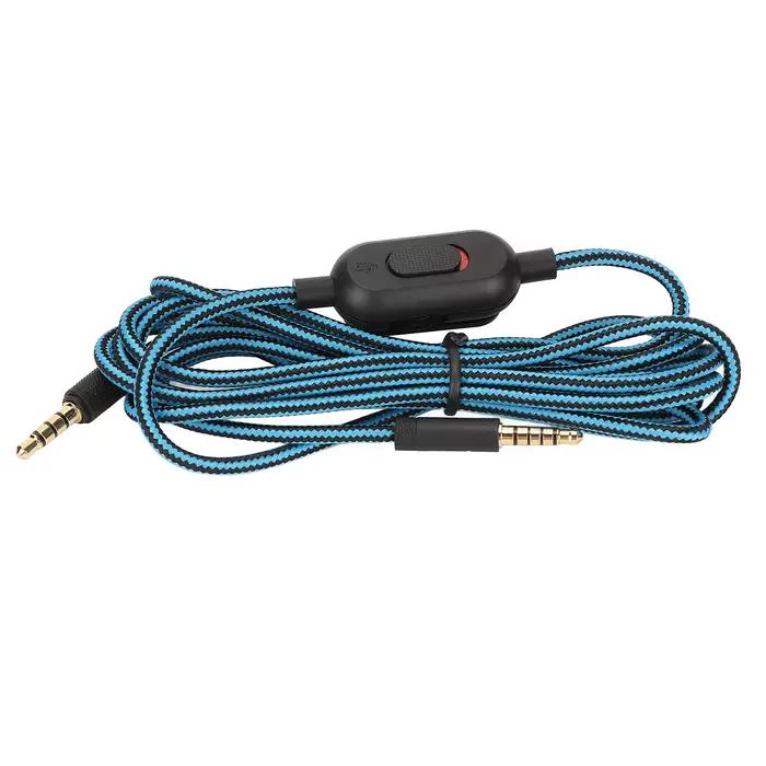 Câble Audio pour casque d'écoute, 200CM, adapté aux lignes de casque Logitech GPRO X G233 G433, avec