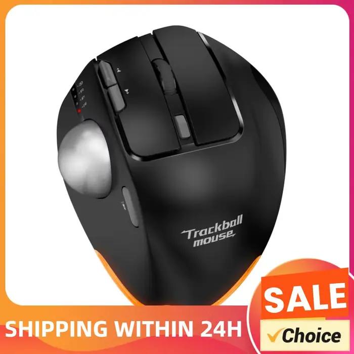 Souris de jeu verticale 2.4G programmable, 8 boutons, 4800DPI, 5 niveaux de DPI réglables pour ordin