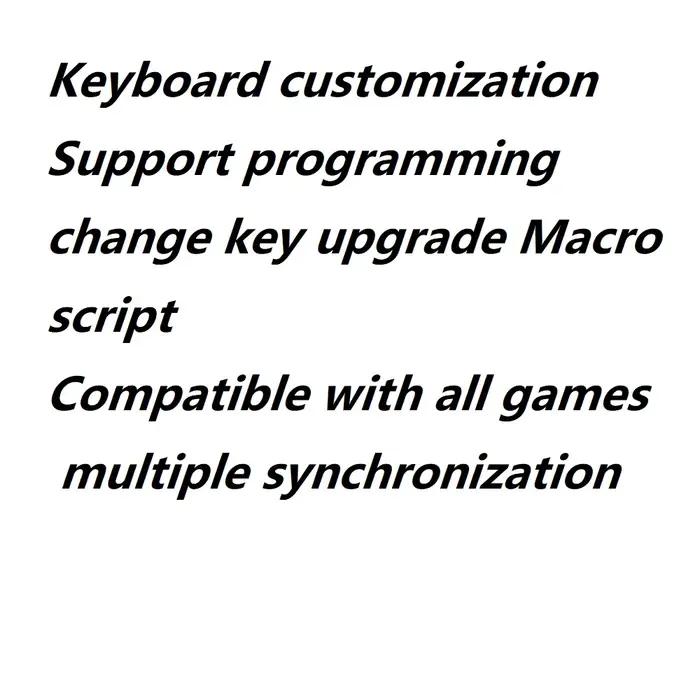Support de personnalisation de clavier, pigments, clé de changement, mise à niveau Macro Pier, compa