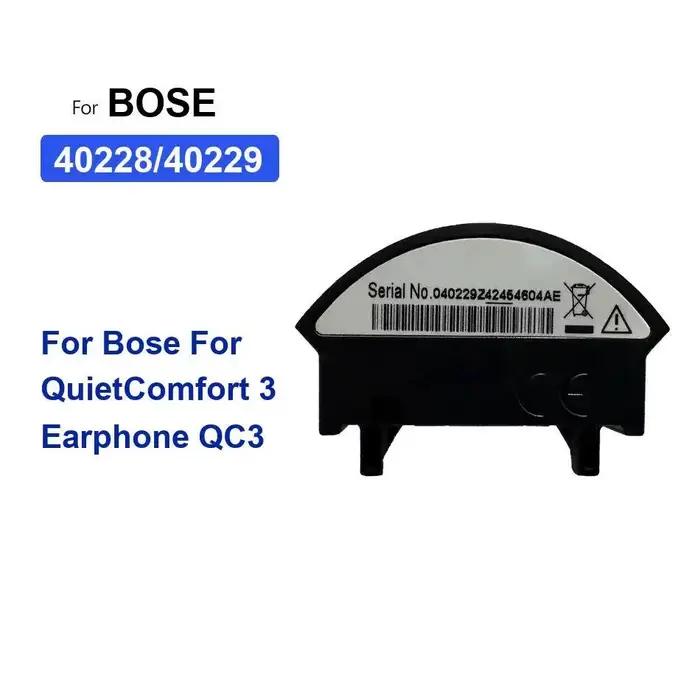 Batterie à charge rapide pour écouteurs Bose Quietcomfort 3 QC3 200mAh, suppression du bruit, 40228 