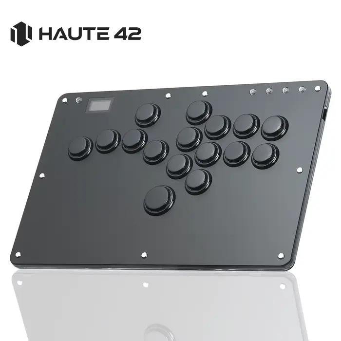 Haute42 Joystick Arcade contrôleur sans levier Hitbox Fightstick pour PC/ Ps4/ps5/Steam Fight Stick 