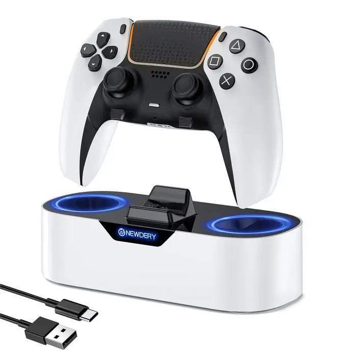 Station de chargement pour contrôleur sans fil PS5, pour contrôleurs PlayStation 5 et contrôleurs Du