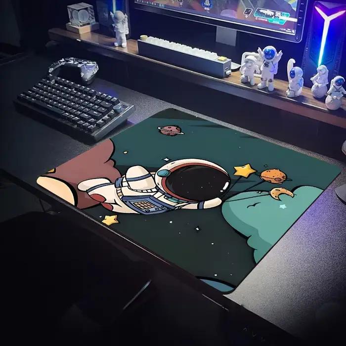 Astronsommouse-Clavier de jeu étanche pour ordinateur de bureau, 400x450x4mm