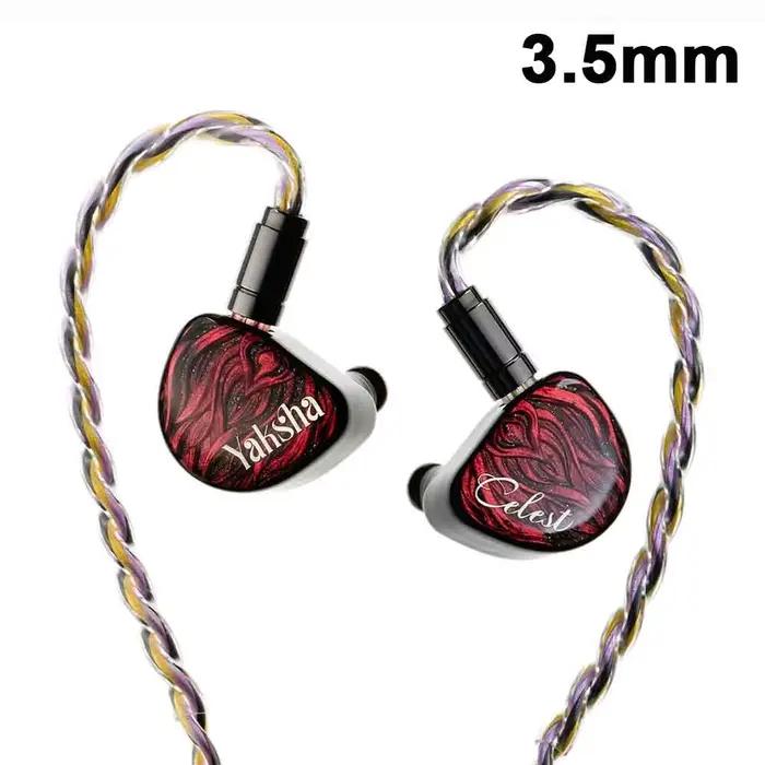 Nouveau casque Celest Yaksha 2DD + 1BA + 1MPD pilotes hybrides moniteur écouteurs IEMs avec 6N OCC a