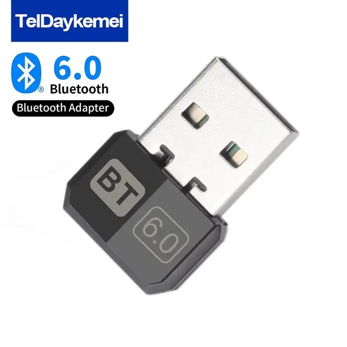 Adaptateur Bluetooth USB Bluetooth 6.0 5.4 pour Dongle PC souris sans fil Keyborad récepteur Audio d