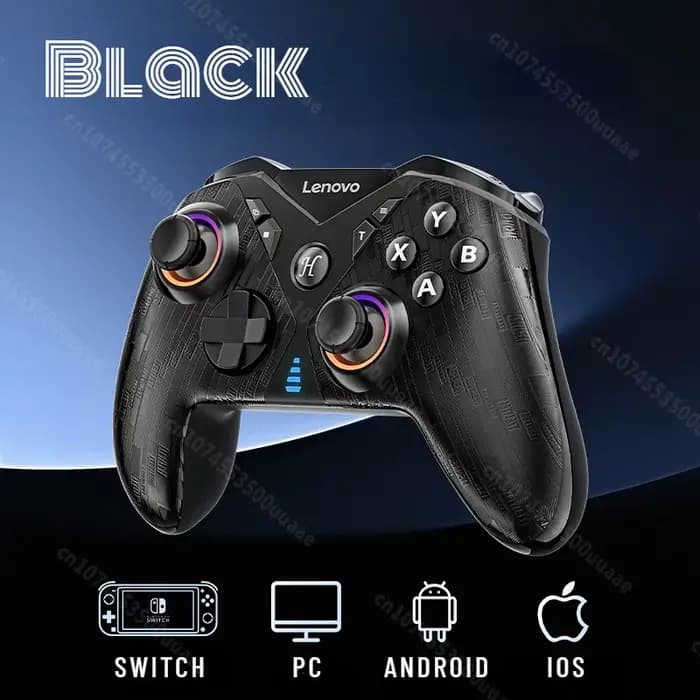Lenovo S05 contrôleur de jeu sans fil connectivité tri-mode manette de jeu Bluetooth pour commutateu