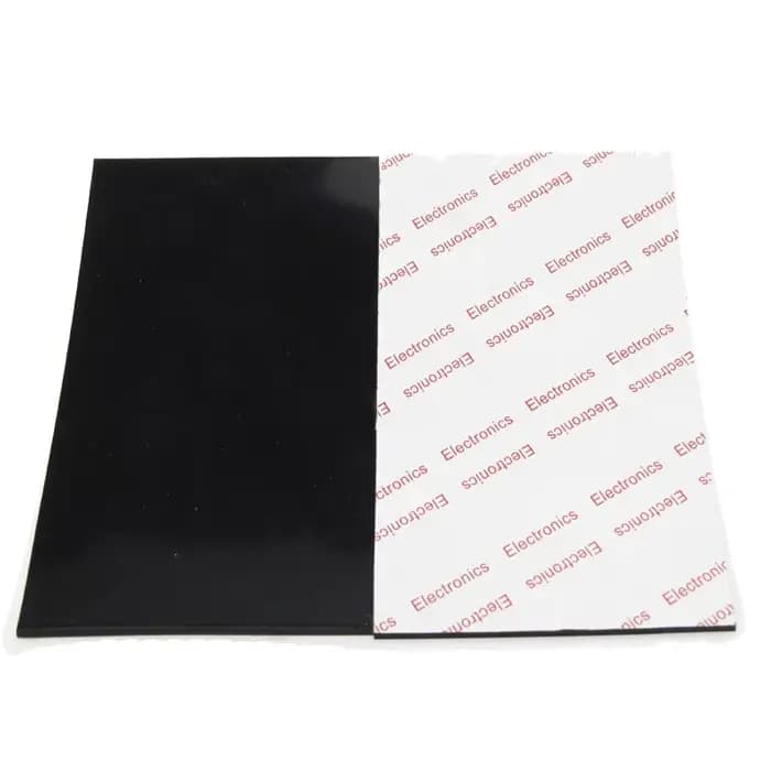 Tampons en plastique en caoutchouc de silicone anti-alde, 10cm x 16cm x 2mm, virus auto-adhésifs non