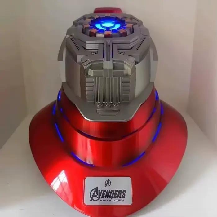 Casque Iron Man Mk5 Mk7 Mk50 Mk17 portable avec télécommande vocale électrique, cadeau de collection