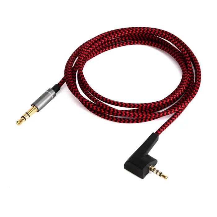 Nouveau câble Audio en Nylon pour écouteurs Sennheise HD438 HD439 HD451 HD461G/i HD471i