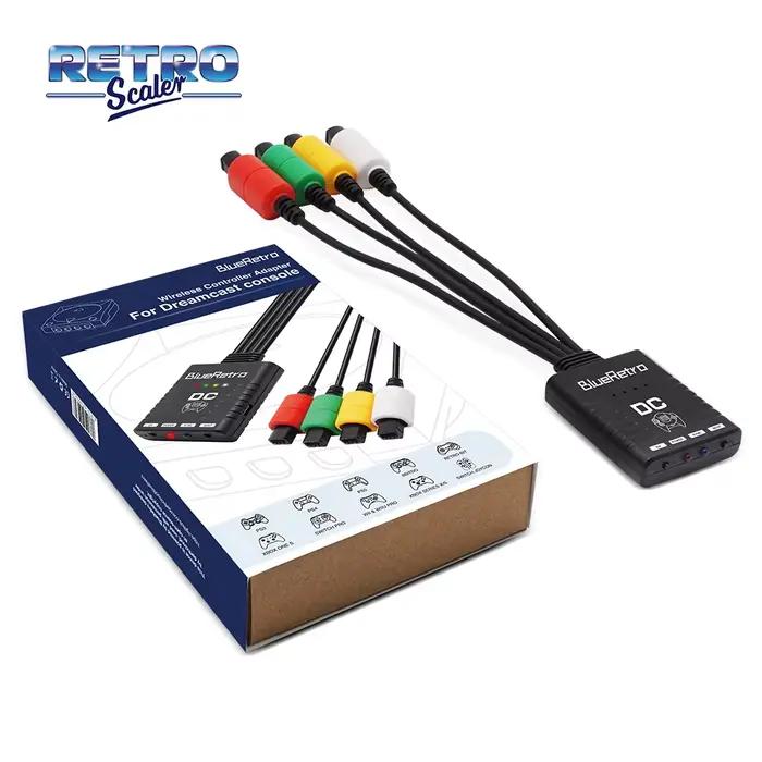 Adaptateur de contrôleur sans fil RetroScaler BlueRetro pour Console SEGA DreamCast vers PS3 PS4 PS5