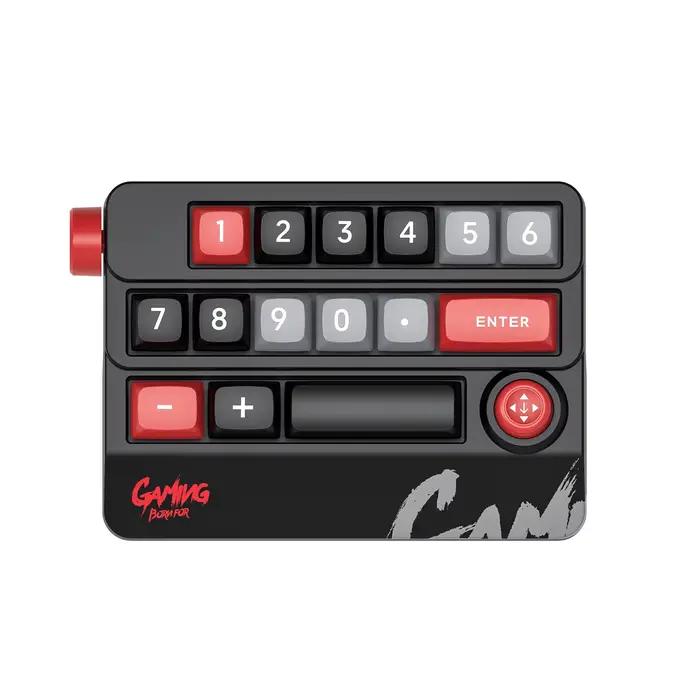 Clavier mécanique à Joystick Portable, clé USB-C échangeable à chaud, rétro-éclairage rvb, filaire, 