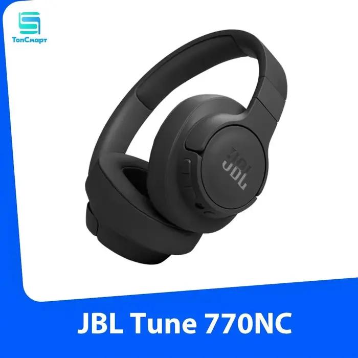 Casque Bluetooth JBL TUNE 770NC, écouteurs sans fil à réduction de bruit active, musique, jeux, long
