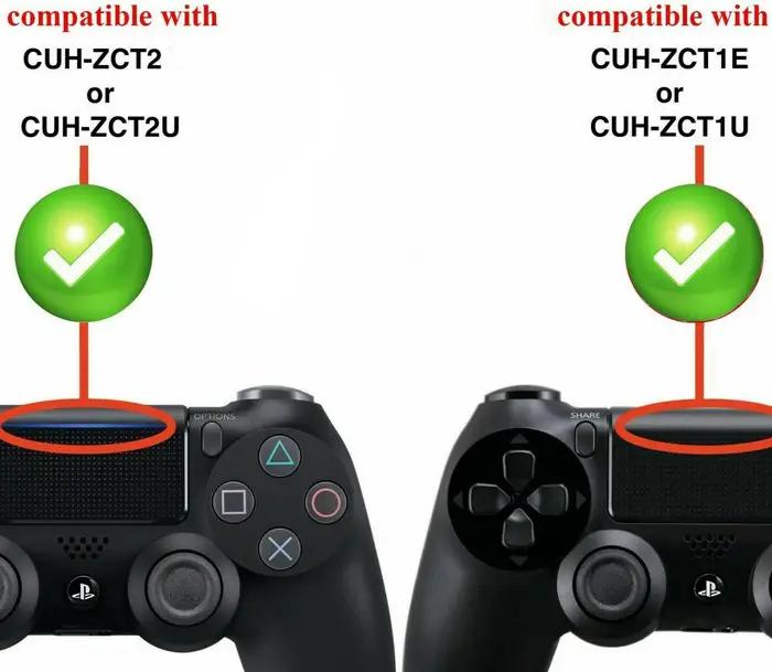 Pour SONY PS4 PS4 PRo slim LIP1522 Dualshock 4 V1 V2 contrôleur sans fil Playstation GamePad 4x2000m