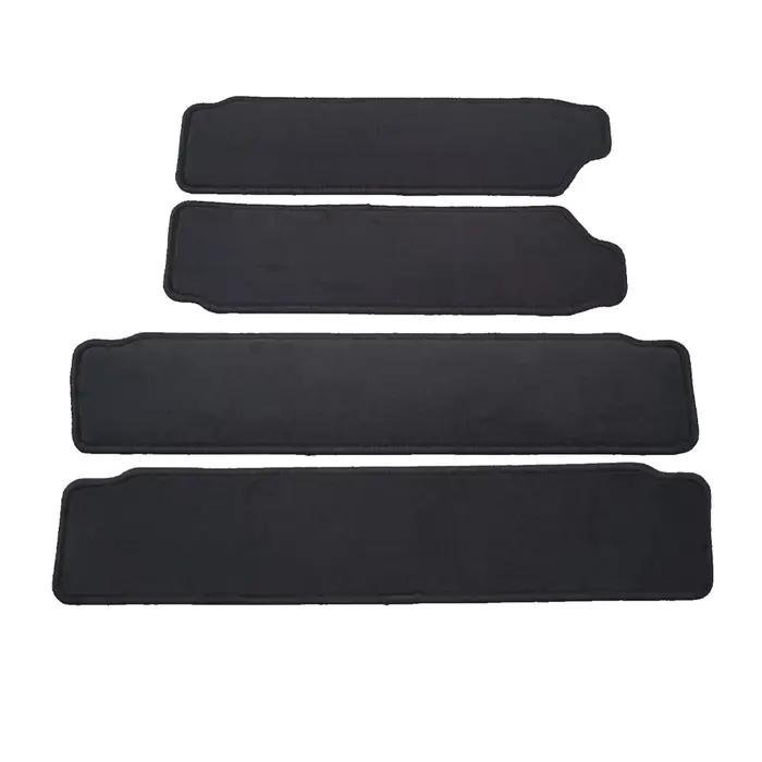 Tapis de sol pour Volkswagen T7 Multivan Bus, tapis pour marchepieds, tapis d'entrée, 4 pièces