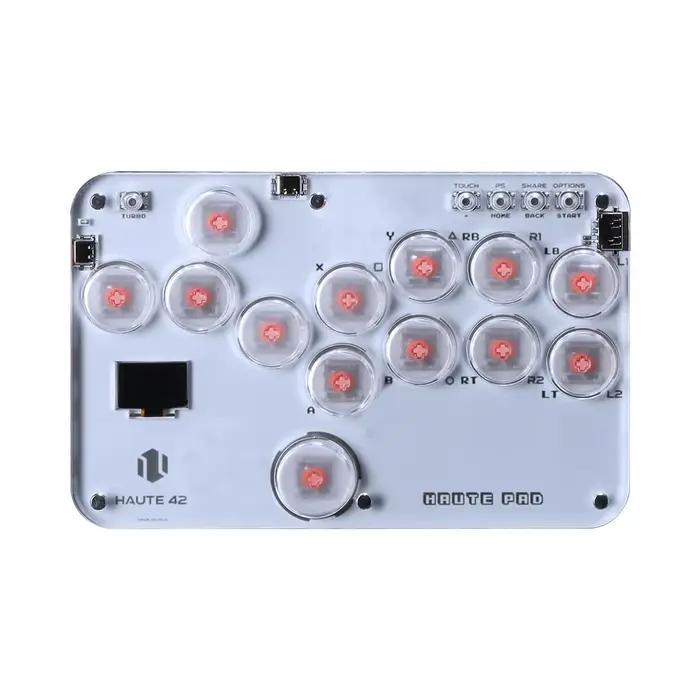 Manette de combat Haute42 Arcade Hitbox pour PC, joystick Hitbox, clavier pour PS4 / Switch / Steam,
