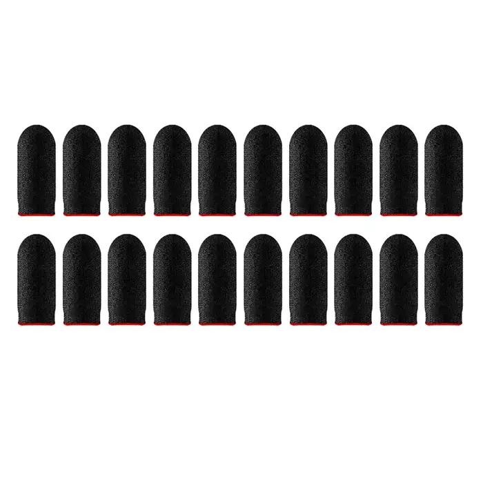 20/40 pièces couverture de doigt de jeu contrôleur de jeu adapté pour PUBG LOL Anti-transpiration an
