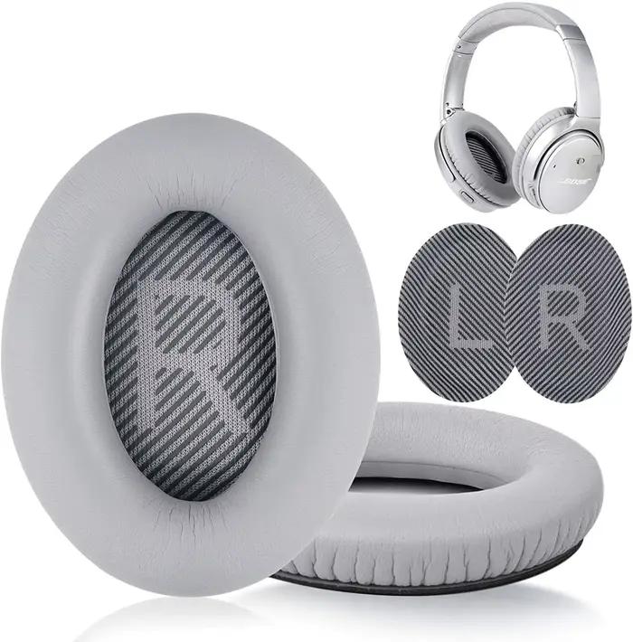 Coussinets d'oreille de remplacement haut de gamme pour casque Bose QC35 et QC35ii, mousse à mémoire
