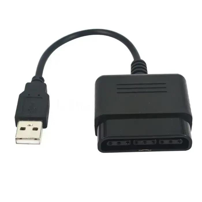 Câble convertisseur adaptateur USB pour contrôleur de jeu pour PS2 vers PS3 PC accessoires de jeu vi