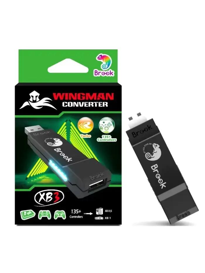Adaptateur convertisseur Brook Wingman XB3 pour manettes Xbox Original/Xbox 360/PC pour PS5/PS4/Swit